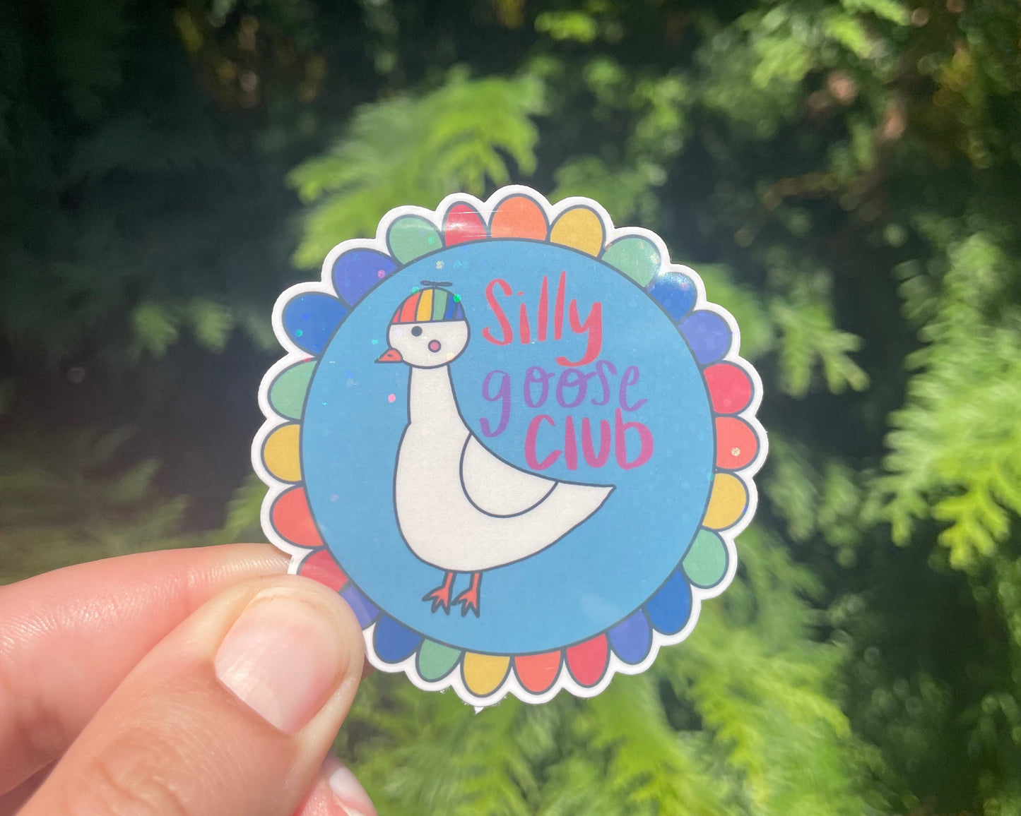 Silly Goose Sticker