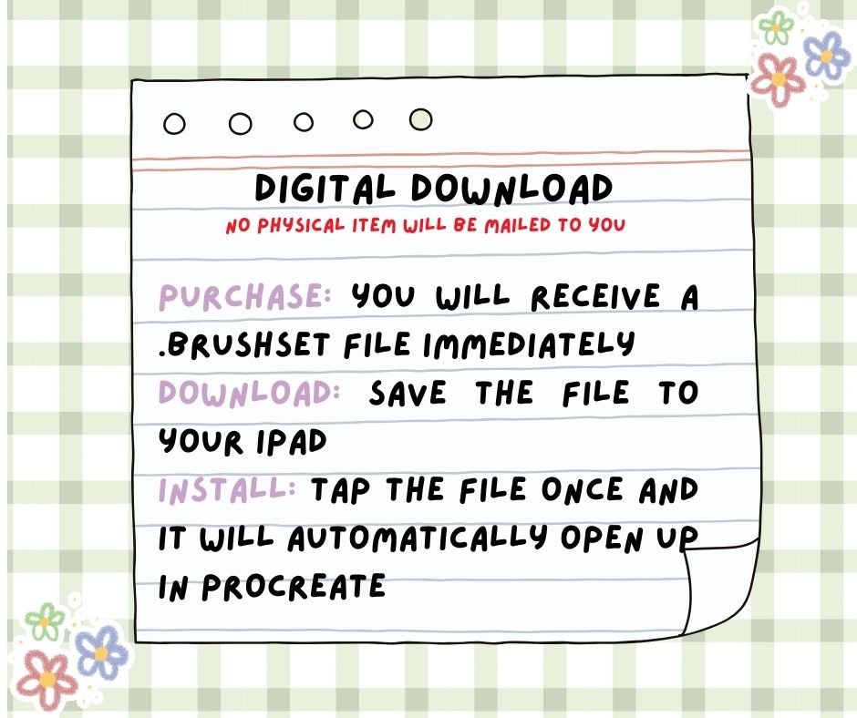 The Cozy Lilypad Brush Set for Procreate | Sticker Art Brush Essentials