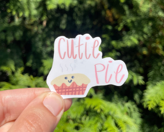 Cutie Pie Sticker