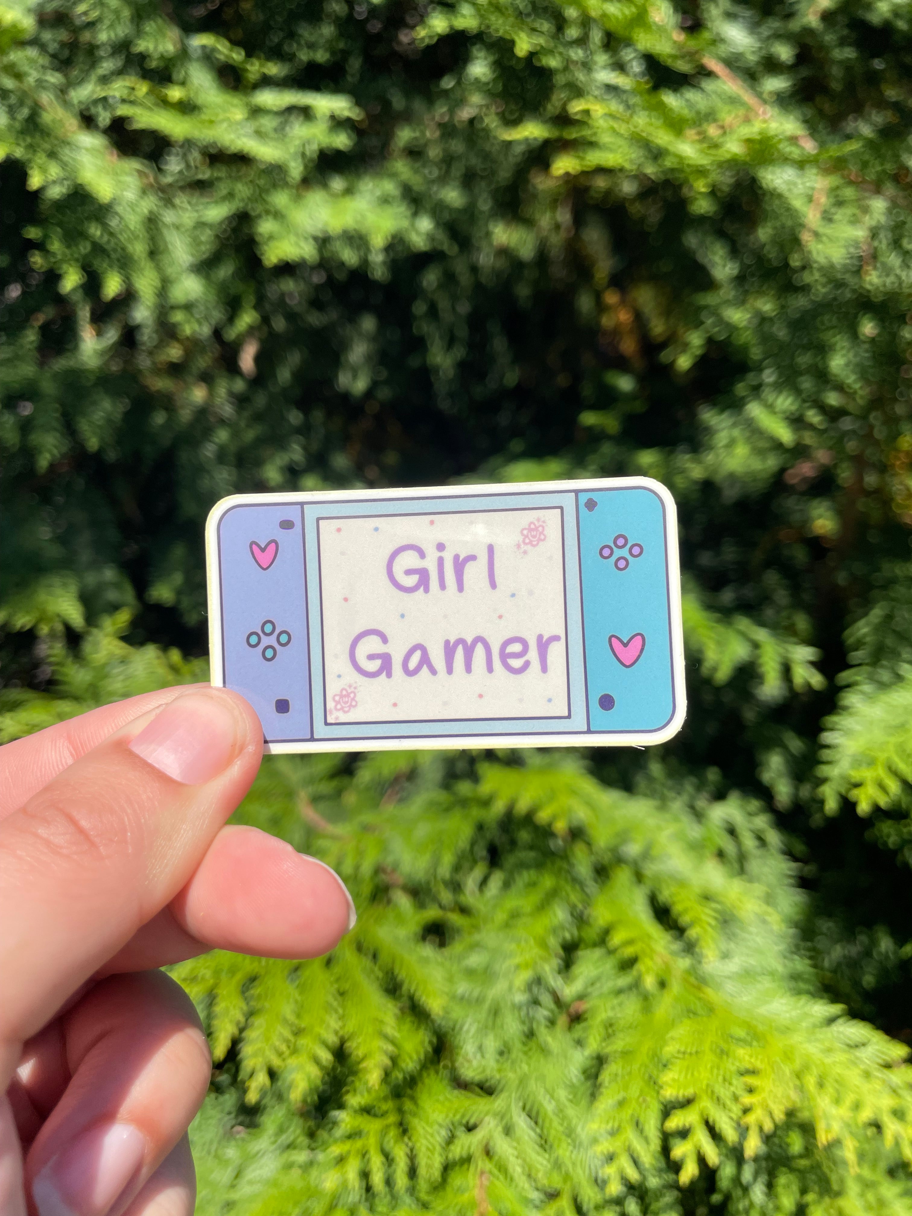 Girl Gamer Sticker