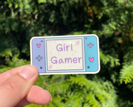 Girl Gamer Sticker