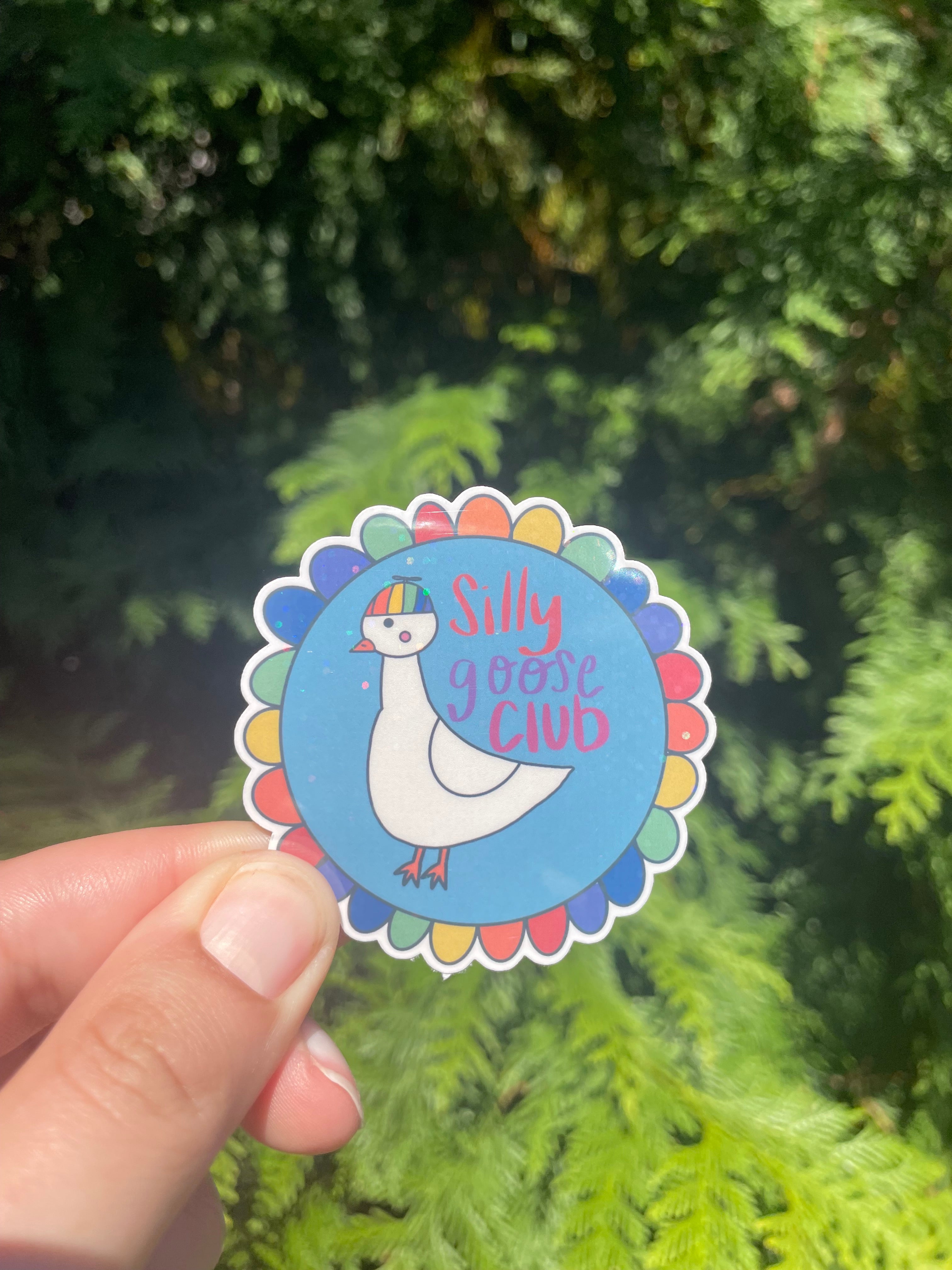 Silly Goose Sticker