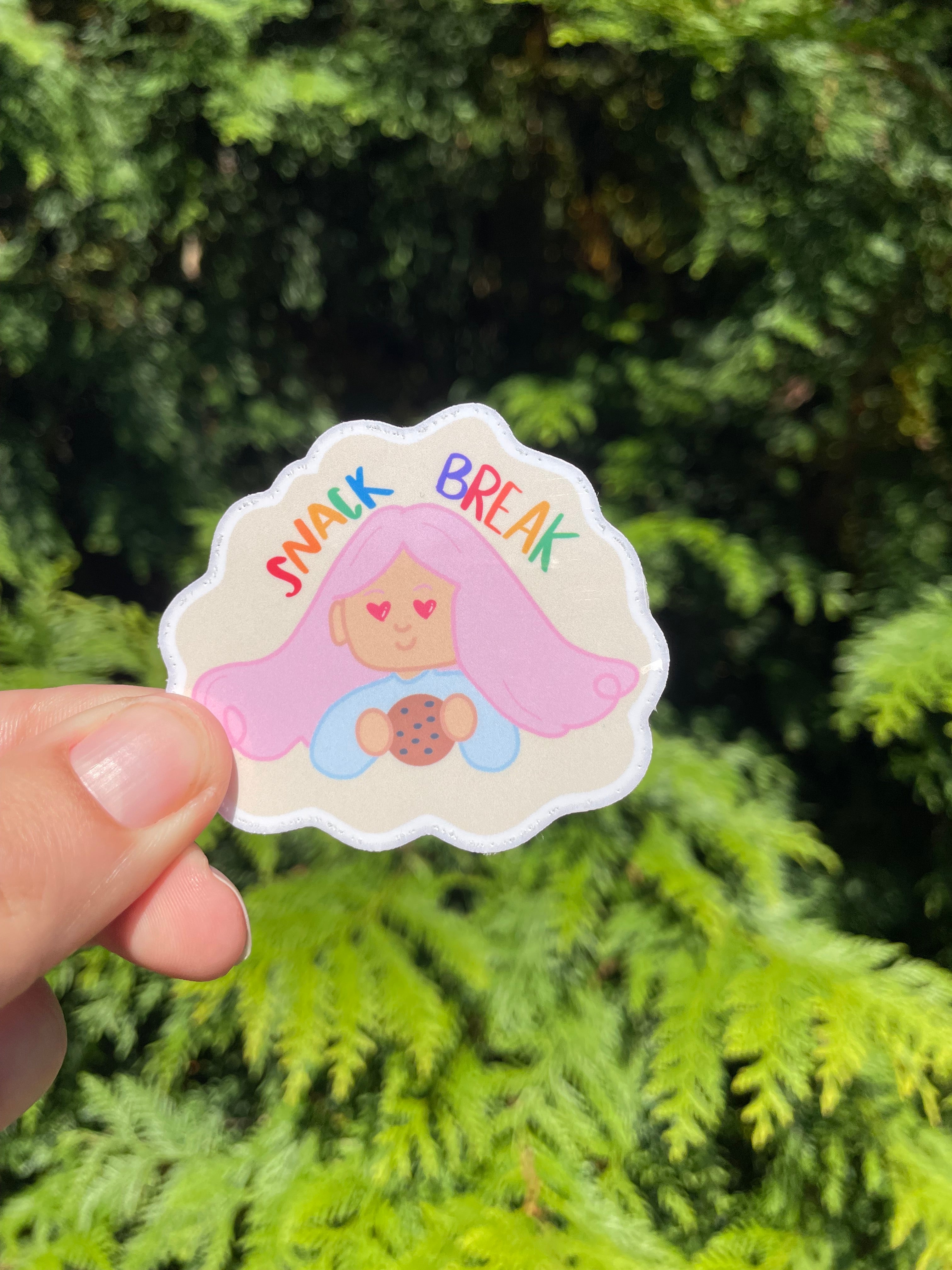 Snack Break Sticker