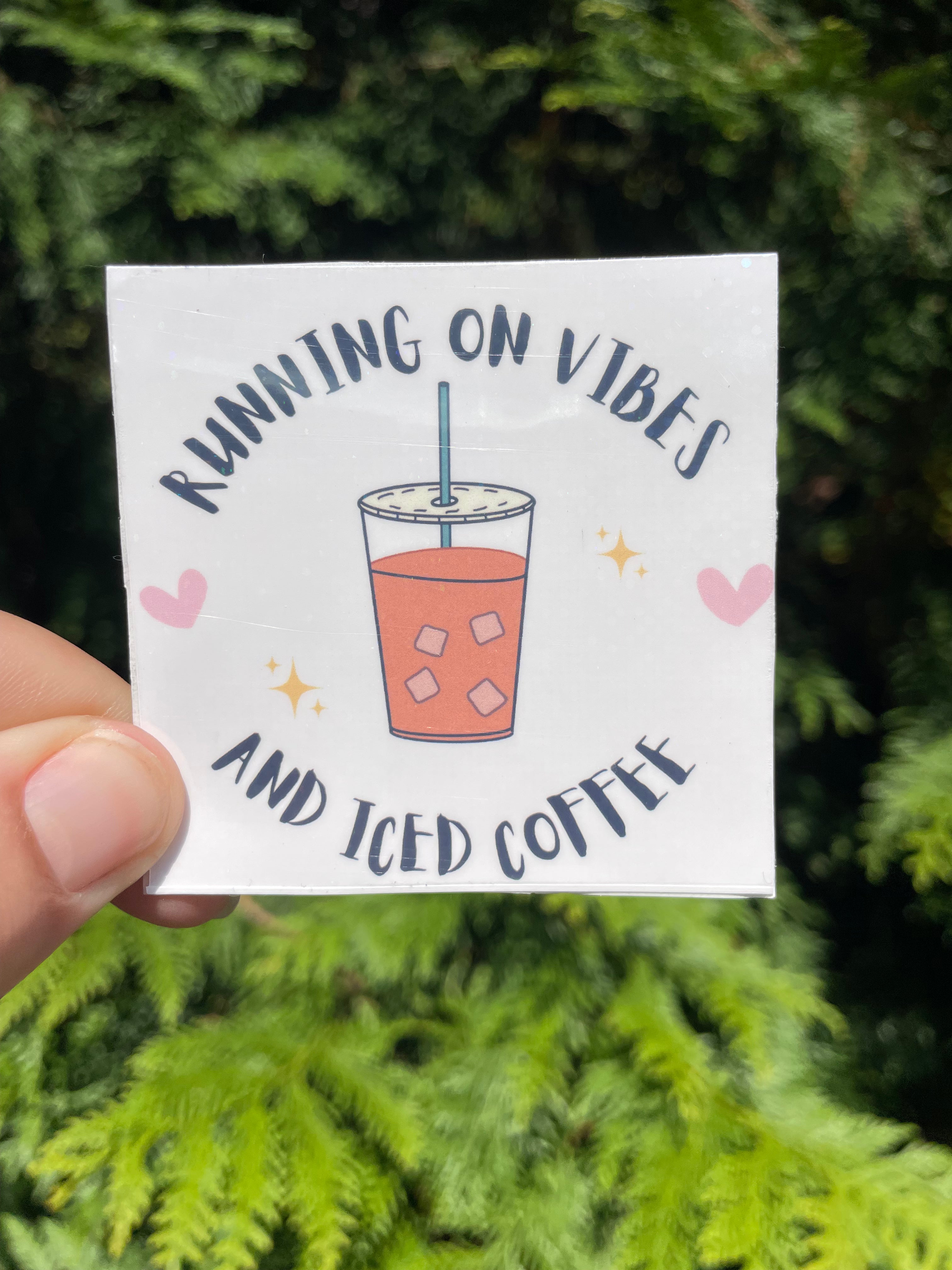 Iced Coffee Sticker