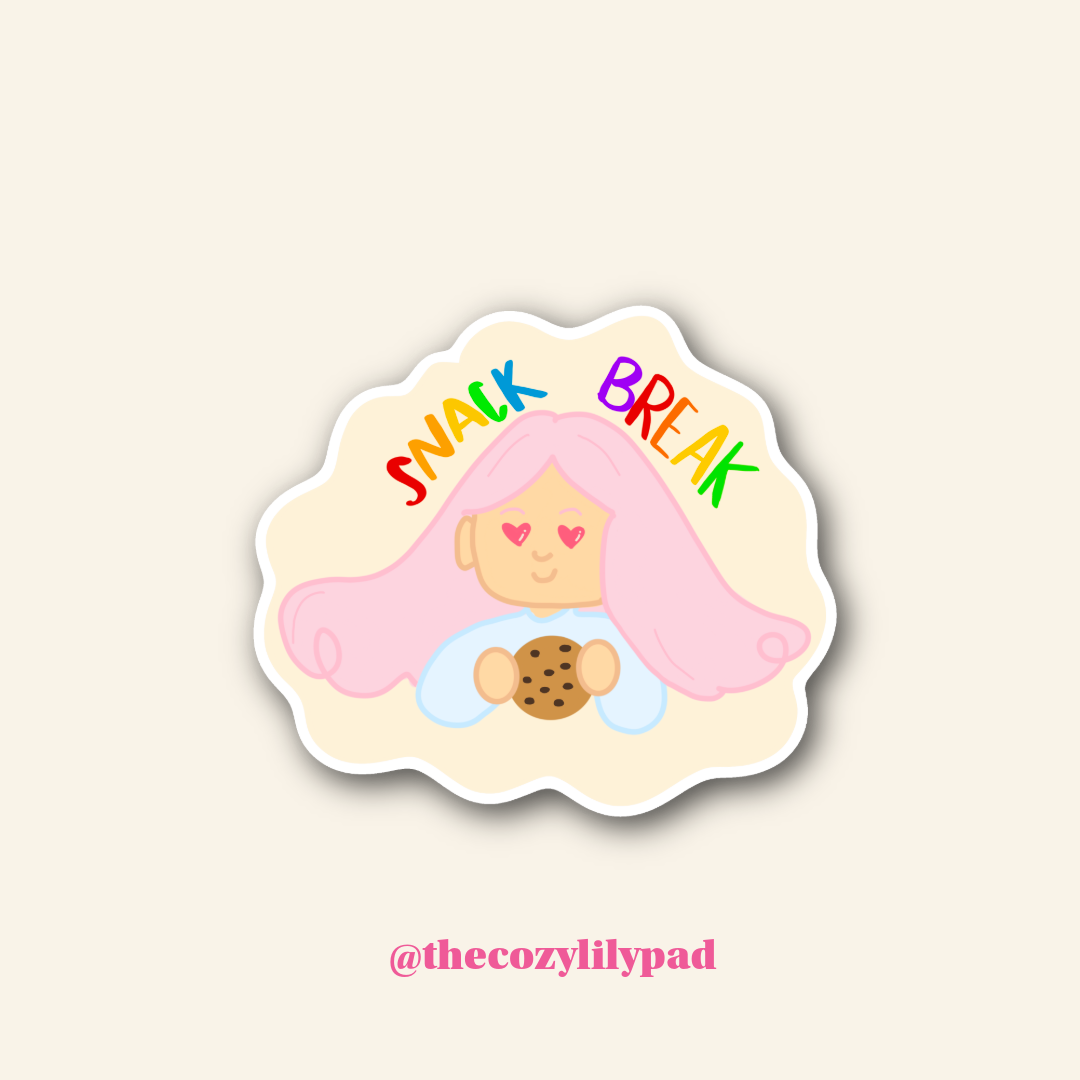 Snack Break Sticker