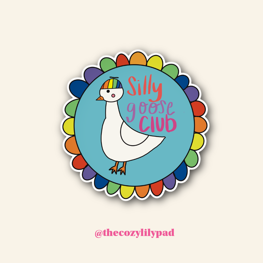 Silly Goose Sticker